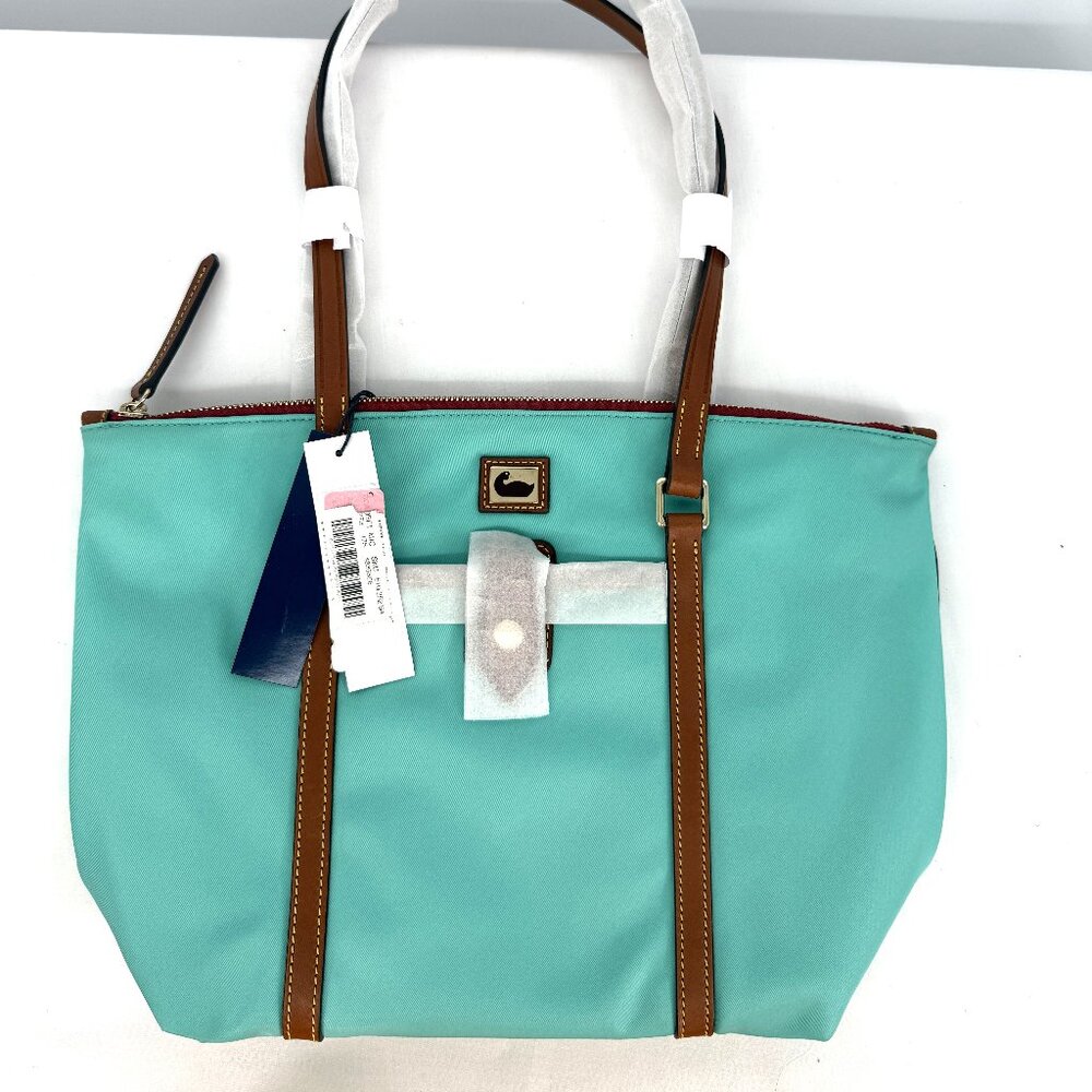 Dooney & Bourke Wayfarer Zip Tote Turquoise